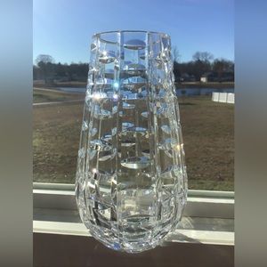 Waterford Crystal Tralee Vase 7”~Beautiful!